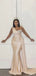 Simple One Shoulder Mermaid Applique Bridesmaid Dresses with Trailing, OT549