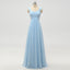 A-line Floor-length Sweetheart  Bridesmaid Dresses With Pleats, BD0558-1