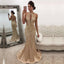 Sleeveless Crystals Backless Halter Mermaid Gorgeous evening Dress Long Prom Dress, PD0499