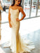Elegant Spaghetti Straps Applique Prom Dress, OL504