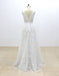 Romantic Elegant New Designed A Line V back Floor Length Tulle Wedding Dresses, WD0349