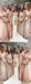 Charming A-Line Floor-length Pink Chiffon Cheap Bridesmaid Dress with Ruffles, BD0504