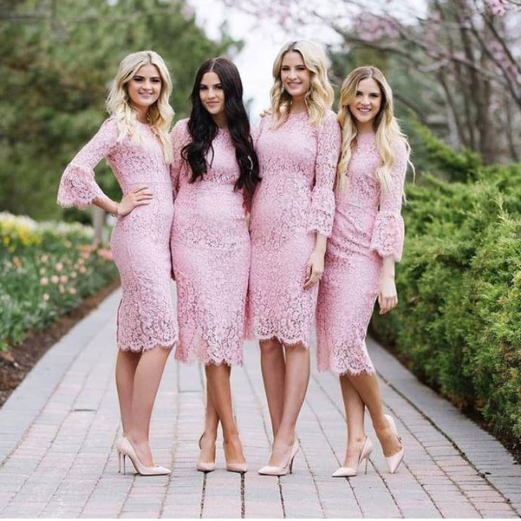 Buy Miusol Women's Formal Sleeveless Floral Lace Bridesmaid Party Maxi Dress,  Navy Blue, Medium at Amazon.in