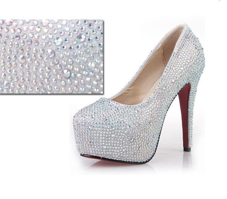 Glitter Women's Bling Very High Heels Nightclub Platform Sequins Shoes  Strappy | eBay