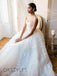 IIlusion A-line Applique Wedding Dresses, OT082
