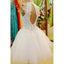 Round neck sleeveless backless applique tulle Short Prom Dress Party Dress, homecoming dresses,  HD0336