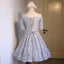 New arrival off-shoulder short prom dress, Lavender party dresses, homecoming Dresses,HD0326