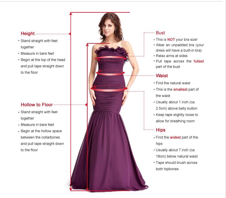 A-line Floor-length Straps V-neck Appliques Top Bridesmaid Dresses, BD0625