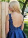 Newest V-neck Sleeveless Lace Appliques Beading Short Homecoming Dresses, HD0461