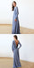 Elegant Long Sleeves Backless Simple Cheap Bridesmaid Dresses, BD0560