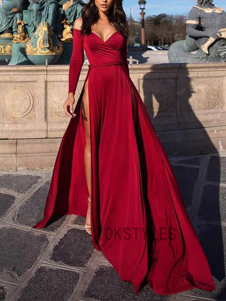 Long Sleeve Formal Dresses & Evening Gowns - June Bridals