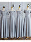 FLoor Length A-line Elegent Bridesmaid Dresses, OT051